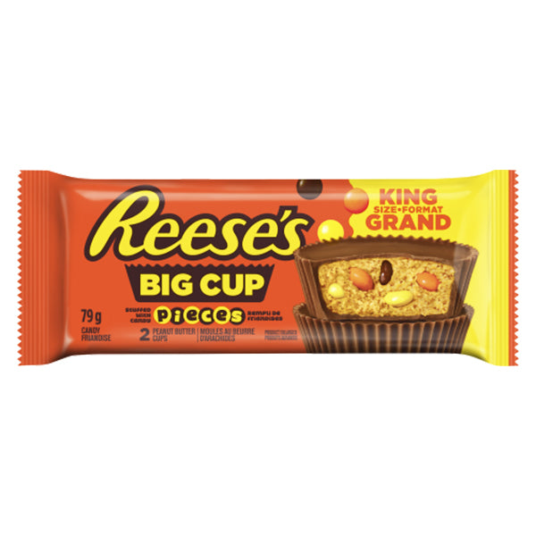HERSHEYS - REESE'S PIECES BIG CUP KING SIZE 16x79 GR