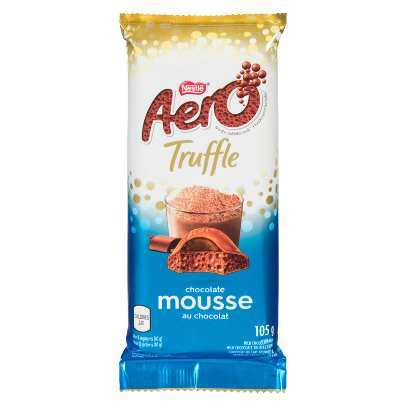 NESTLE - AERO TRUFFLE MILK CHOCOLATE MOUSSE TABLET 105GR
