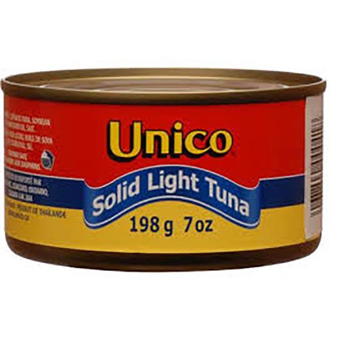 UNICO - LIGHT TUNA  7OZ 198GR