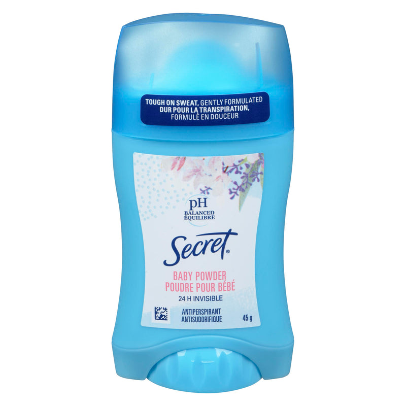 SECRET - INVISIBLE BABY POWDER ANTI PERS 45GR