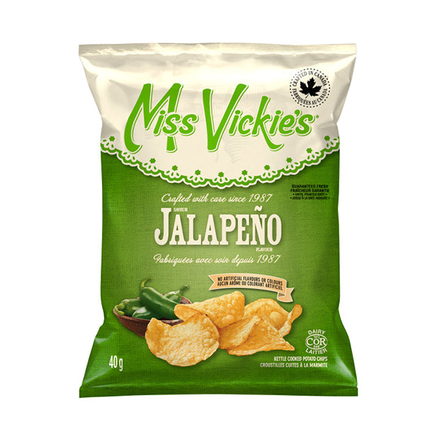 MISS VICKIES - JALAPENO CHIPS 40GR