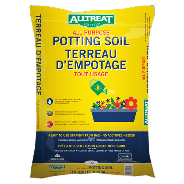 ALL TREAT - PURPOSE SOIL BAG 15LT
