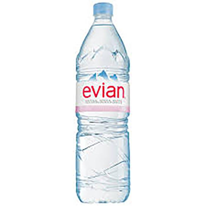 EVIAN - NATURAL SPRING WATER 12x1.5LT
