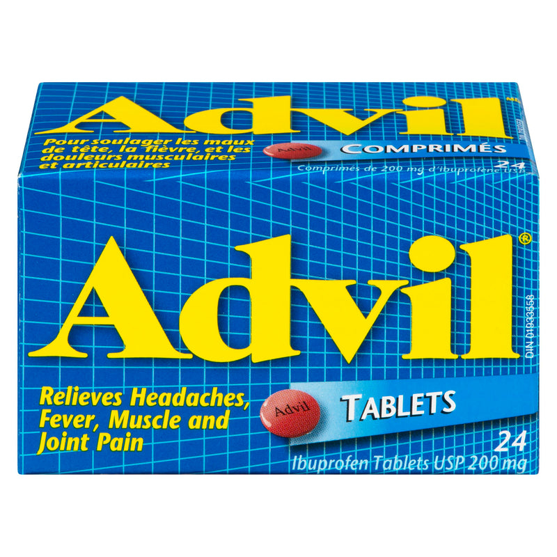 ADVIL - TABLET PILL 24s