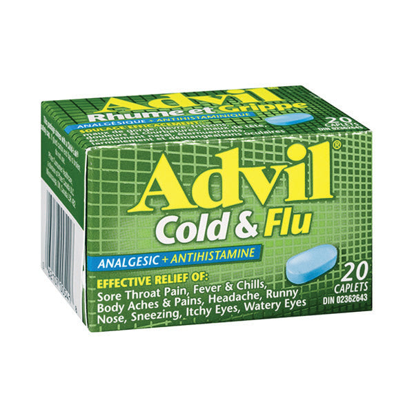 ADVIL - COLD & FLU 20CAPLETS