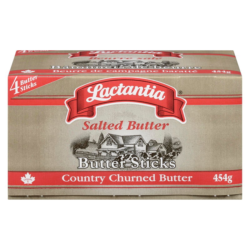 LACTANCIA - BUTTER STICKS SALTED 454GR