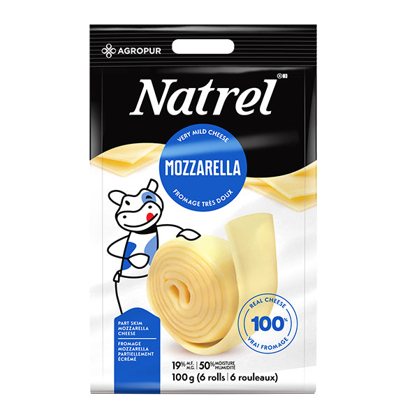 NATREL - MOZZARELLA CHEESE ROLL 100GR