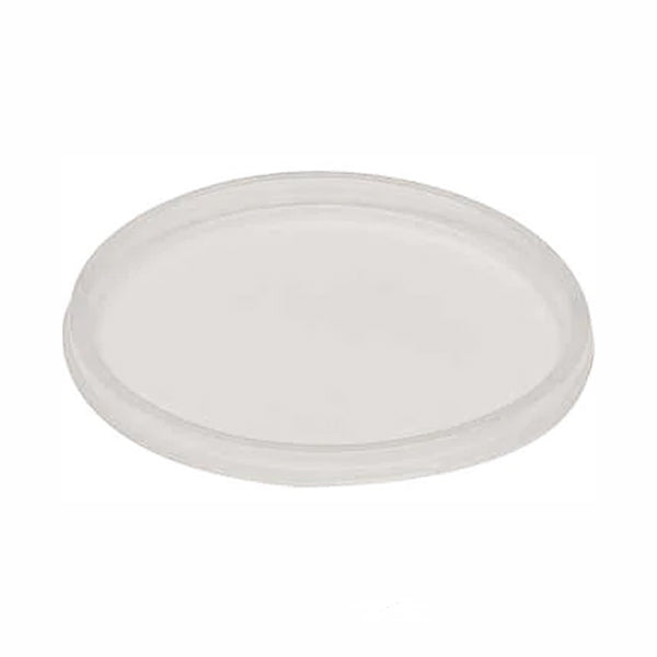 NUVO - ROUND DELI CLEAR CONTAINER LID 10x50 EA