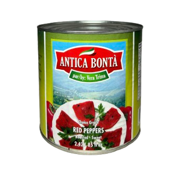 ANTICA BONTA - ROASTED RED PEPPERS 100OZ
