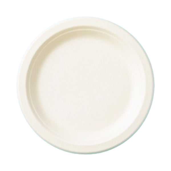 RITE EARTH - 9in BAGASSE ROUND PLATES 500CT