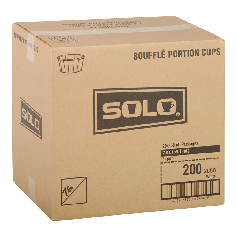 SOLO - 2OZ PAPER SOUFFLES 20x250EA