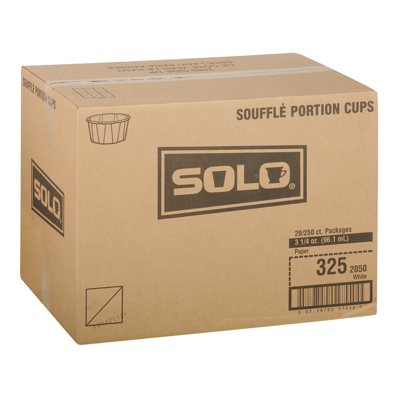 SOLO - 3.25OZ PAPER PORTION CUPS 20x250 EA