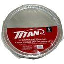 TITAN - 18" ROUND ALUMINUM SERVING TRAY 5 PK