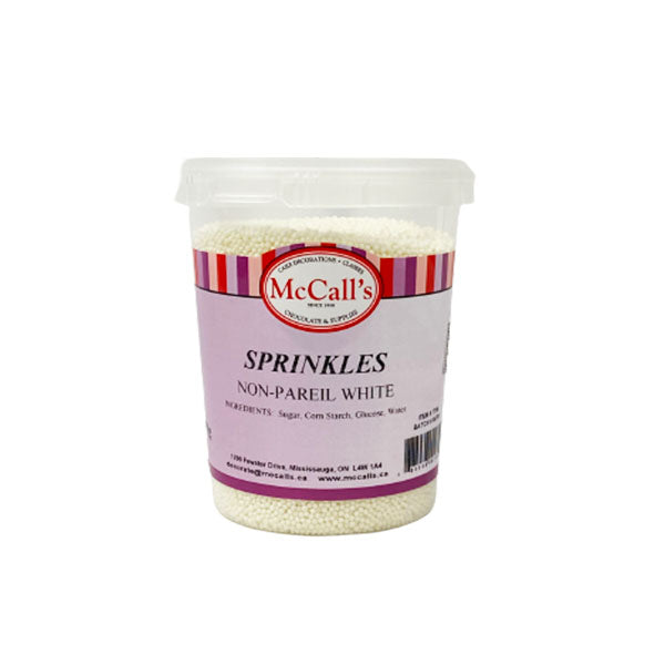 MCCALLS - SPRINKLES NON PAREIL WHITE 800GR