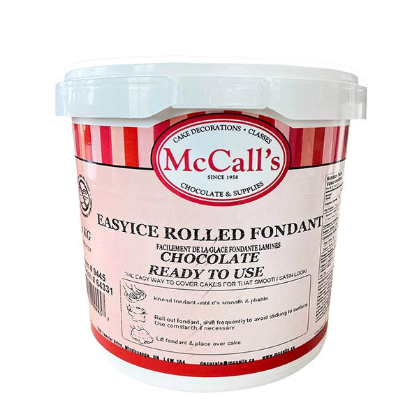 McCALLS - EASYICE ROLLED FONDANT CHOCOLATE BROWN 1KG