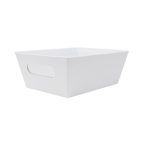 CREATIVE BAG - SMALL MARKET TRAY- WHITE EA