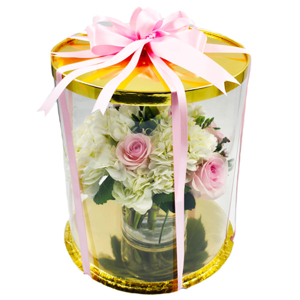 MOTHERS DAY - GOLD BOX WITH CENTER PIECE EA
