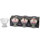 STANDA - DESSERT DISH 7.9oz GLASS SET OF 6 EA