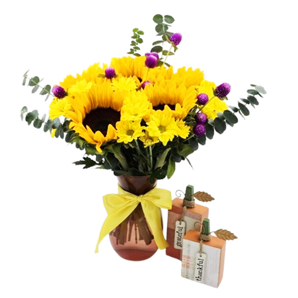 SUNNY VASE ARRANGEMENT EA