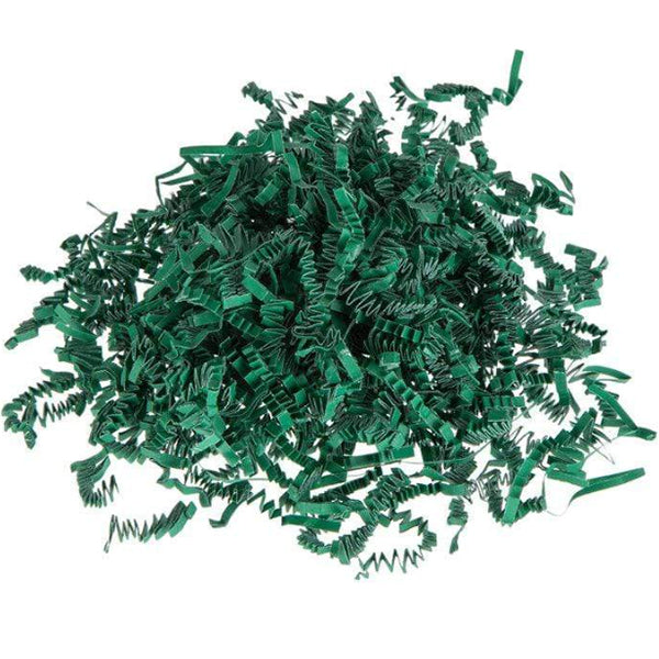 FOREST GREEN CRINKLE CUT PAPER 40LB