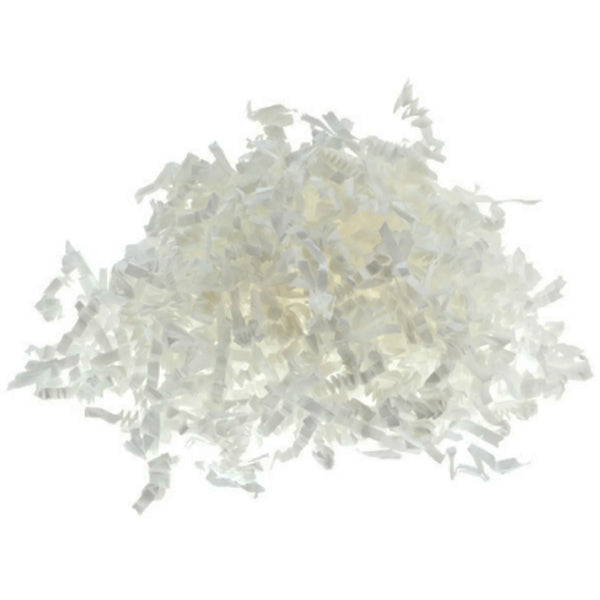 WHITE CRINKLE CUT PAPER 1LB