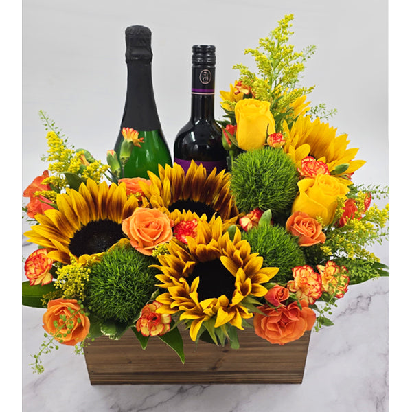 COZY COTTAGE BLOOM ARRANGEMENT