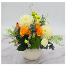 PUMPKIN BLOOSOM BEAUTY ARRANGEMENT