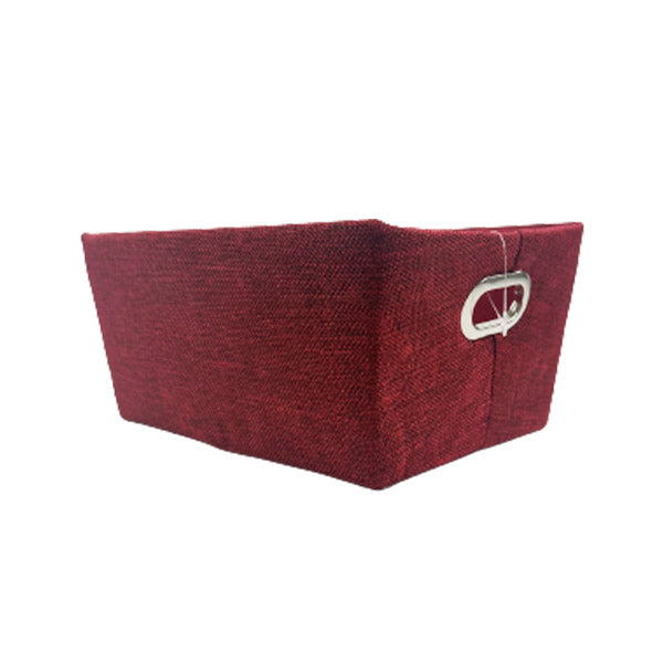 APEX - SMALL RED FABRIC BASKET 1EA