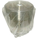 PACTIV - 5IN TALL SMOOTH DOME & BASE 8IN CAKE 10PK