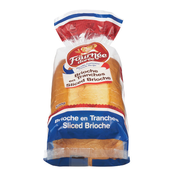 LA FOURNE DOREE - BRIOCHE SLICED 500GR
