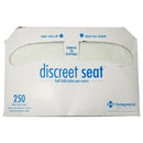 HOSPECO - DISCREET TOILET SEAT COVERS 250EA