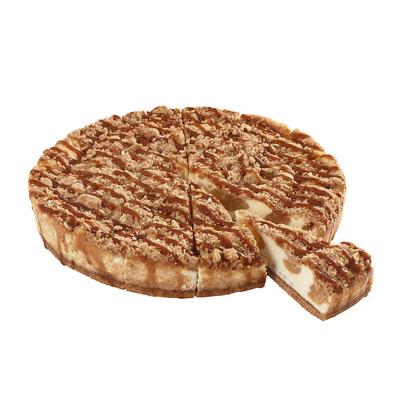 ELITE SWEETS - CHEESECAKE 10IN APPLE CRISP SLICED 1EA