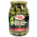 CUCINA D'ORO - CASTELVETRANO WHOLE GREEN OLIVES 6x1.05 LT