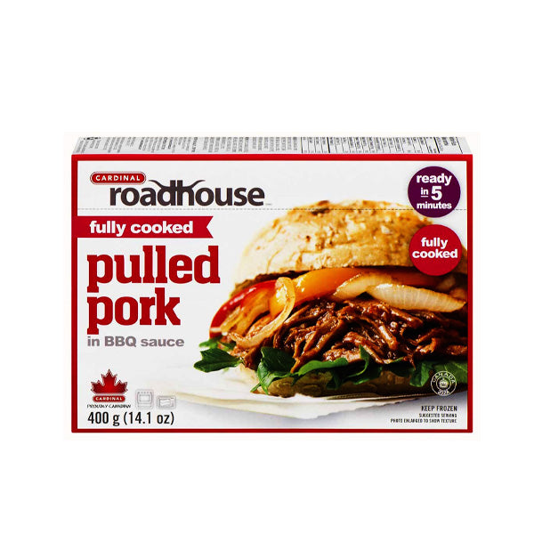 CARDINAL - PULLED PORK W BBQ SAUCE 10x400 GR