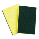 M2 - CELLULOSE SPONGE WITH SCOURING PAD 50x1 EA