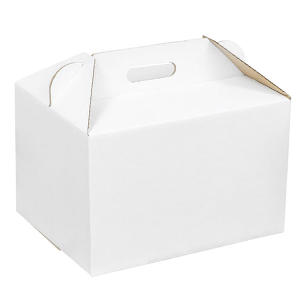 CORRAUGATED - CARRY OUT CARTON HOLIDAY BOX 5EA