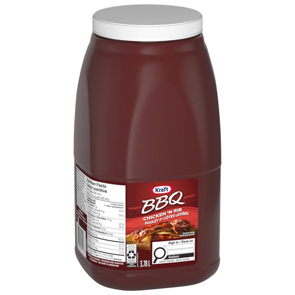 KRAFT - CHICKEN N RIB BBQ 2x3.78LT