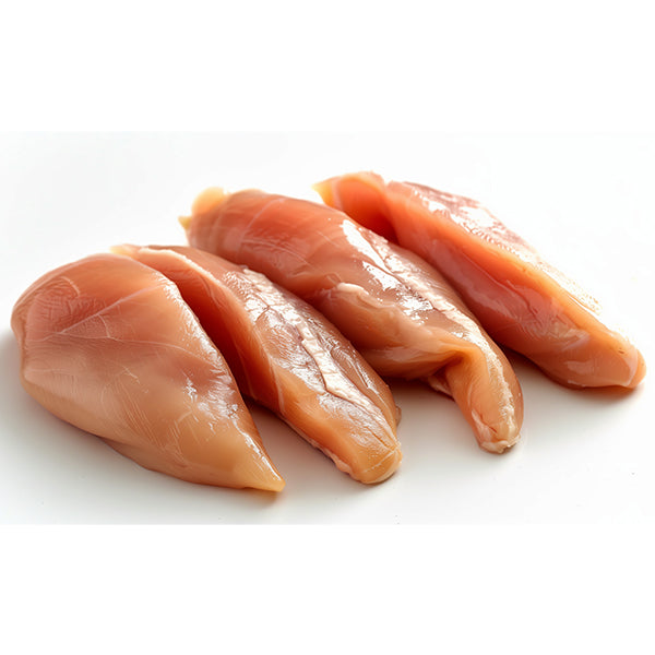 FRESH - HALAL BREAST BNLS W/O TENDERS 5x5 KG