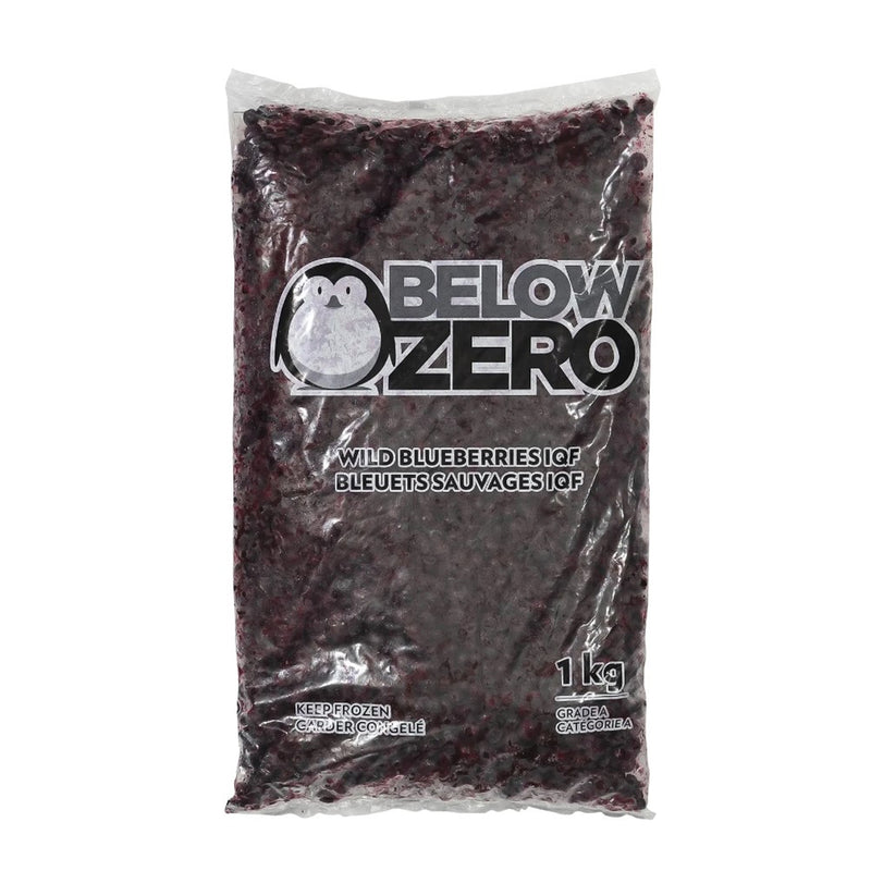 BELOW ZERO - IQF WILD BLUEBERRIES 1KG