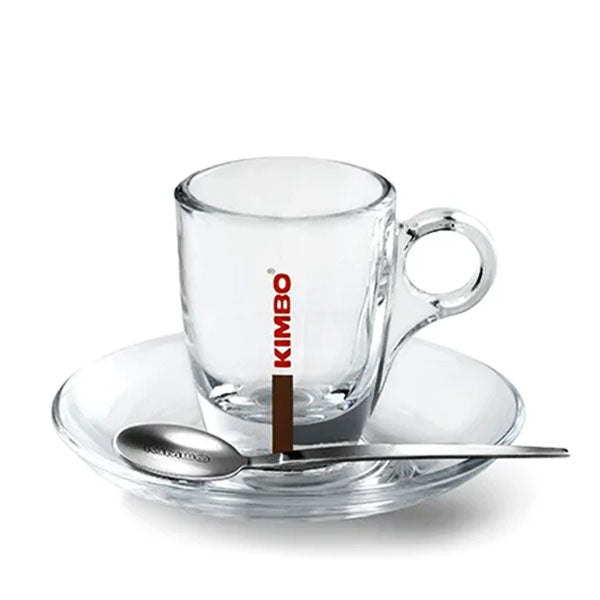 KIMBO - 6-PC ESPRESSO GLASS CUP SET 1EA