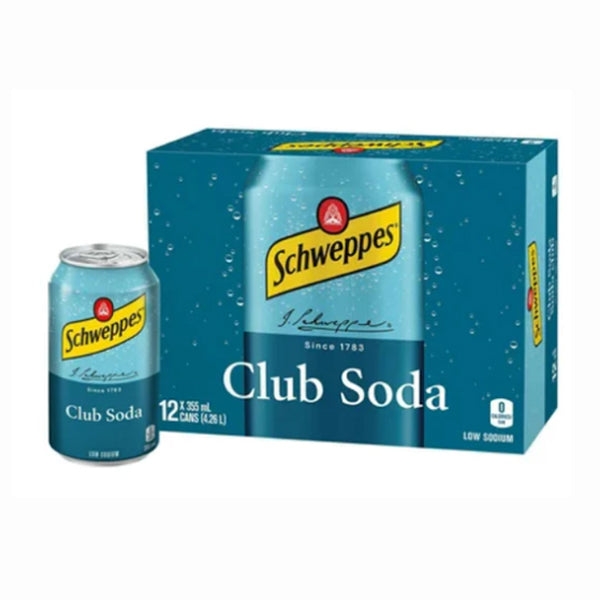 SCHWEPPES - CLUB SODA PALLET 264x12x355ML