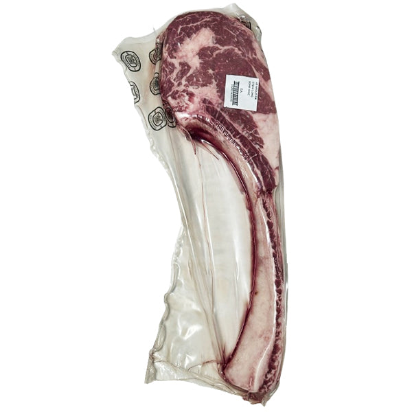 THE BUTCHER SHOPPE - FR US ANGUS RIB STEAK LONG BONE 45OZ EA.