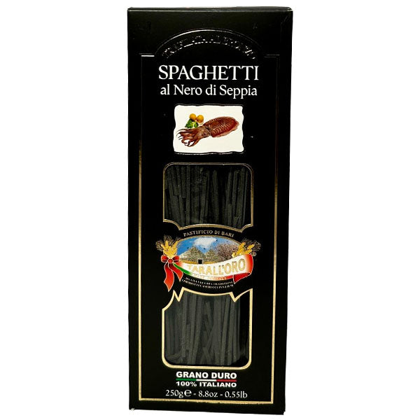 TARALL'ORO - SPAGHETTI AL NERO DI SEPPIA 24x250 GR