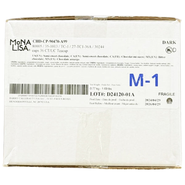 MONA LISA - DARK TEA CUP 36EA