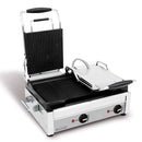 EURODIB - SFE02365 PRESS PANINI DOUBLE RIBBED 18IN X 11IN