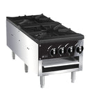 EFI - STOCK POT STOVE 2 BURNER LOW PROFILE 18IN