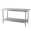 EFI - STAINLESS STEEL WORKTABLE 30 INx60 IN