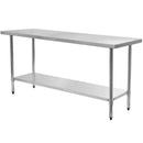 OMEGA - STAINLESS STEEL WORKTABLE 30X72 TSW3072E