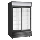 EFI - GLASS DOOR COOLER DBL SLIDER 45"W