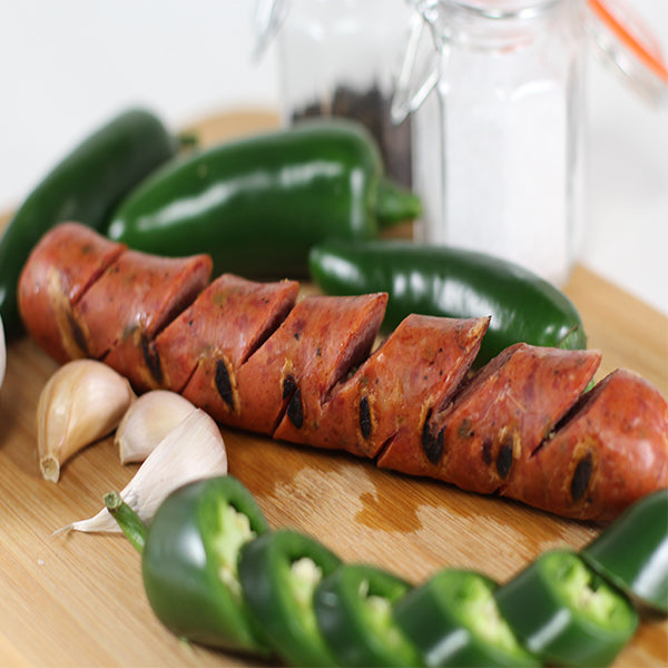 SOLOWAYS - JALAPENO SAUSAGES 8" 12EA